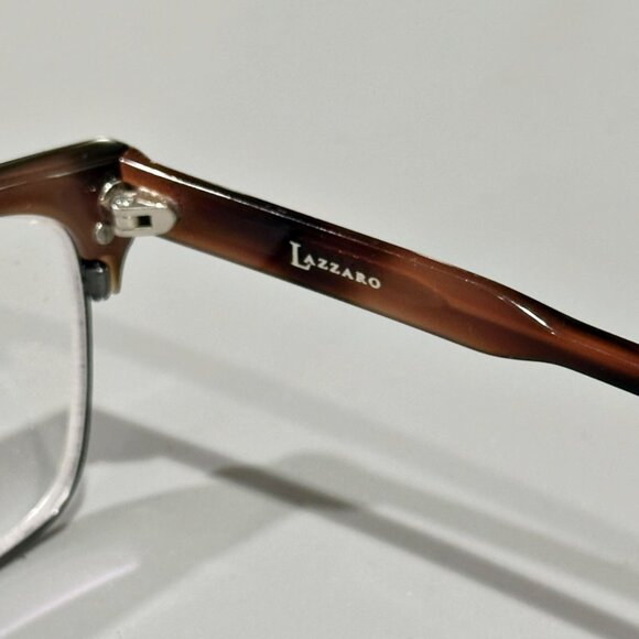 Lazzaro Salvatore Eyeglasses 52/19/145 Wood Color (selling for frames only) - Picture 8 of 10